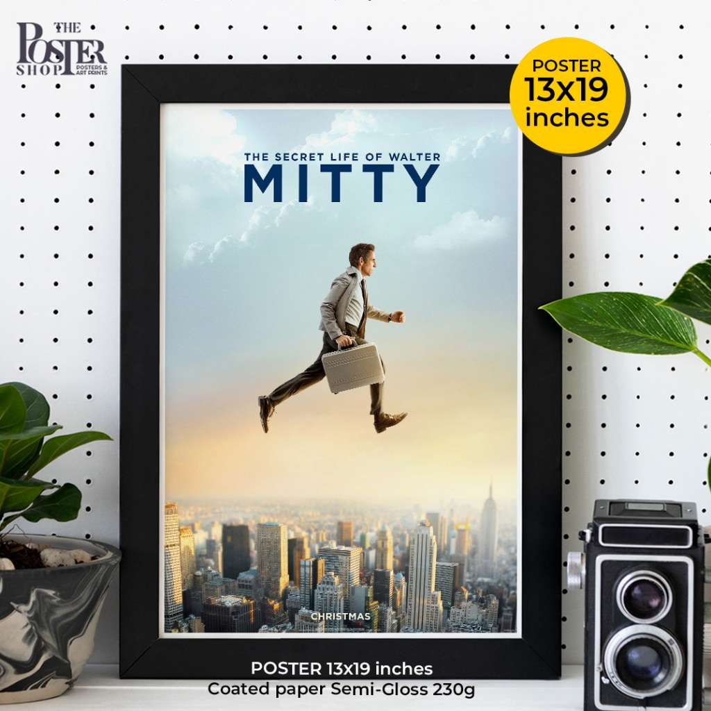 The Secret Life of Walter Mitty Poster, Ben Stiller ชีวิตพิศวงของ วอลเตอร์ มิตตี้ ขนาด 33x48 cm - รูปที่ 7