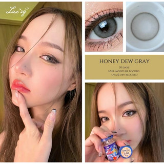 Honey Dew gray,brown green  Luxzylens Bigeye คอนเเทคเลนส์ บิ๊กอาย ✨คอนเเทคเลนส์กรองเเสงUV✨