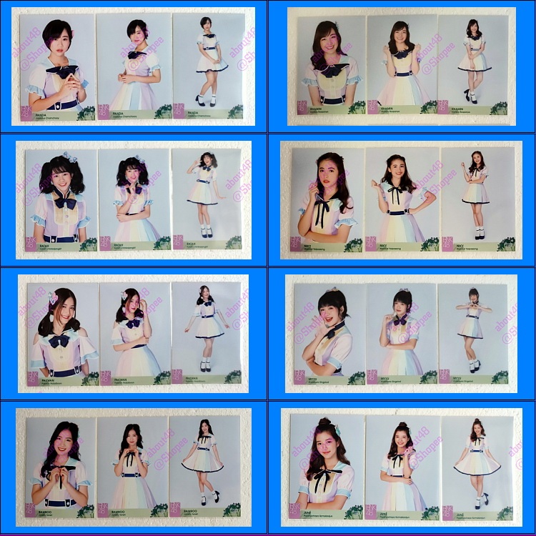 BNK48 รุ่น2 Blooming Season คอมพ์ 3ใบ (2/2) วี สตางค์ จูเน่ Bnk Gen2 ฤดูใหม่ Photoset Comp
