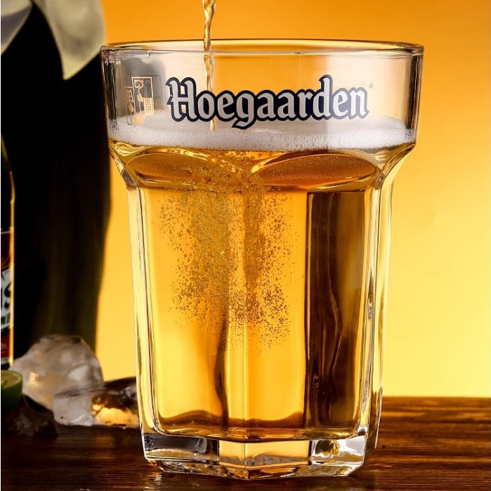 Large beer glass, giant beer glass, glass, whiskey drinking glass, creative tall beer glass