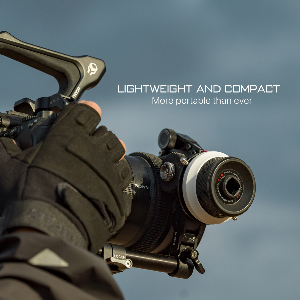 TILTA Pocket Follow Focus FT-T07 ฟอลโล่โฟกัสสำหรับควบคุมโฟกัสเลนส์กล้อง DSLR / Mirrorless