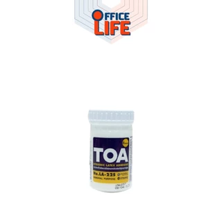 TOA (ทีโอเอ) กาวลาเท็กซ์ งานอเนกประสงค์ รุ่น LA-22S ขนาด 4 , 8 , 16 และ 32 ออนซ์ เนื้อกาวสีขาว ( 1 กระปุก )