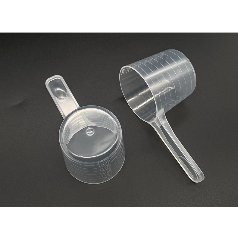 ช้อนตักโปรตีนเวย์40กรัม [80mL] Clear Plastic Measuring Scoop