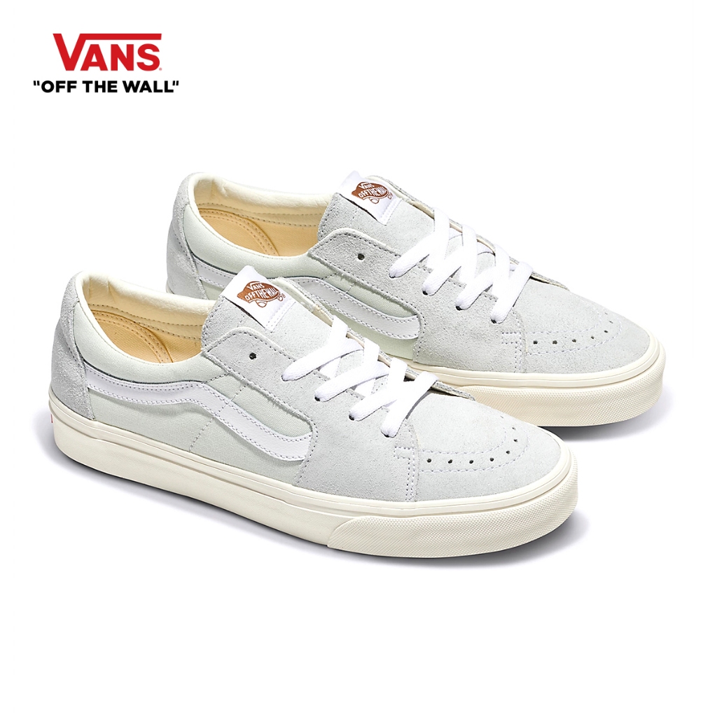 VANS حذاء SK8-Low كانفاس وشامواه — صورة 2