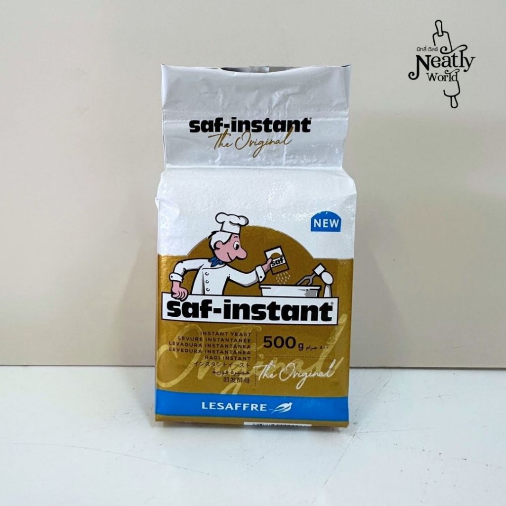 ยีสต์ผงสำเร็จรูป Saf-Instant ยีสต์นก สูตรหวานห่อสีทอง สำหรับทำขนม ขนาด 125 กรัม/500 กรัม - รูปที่ 2