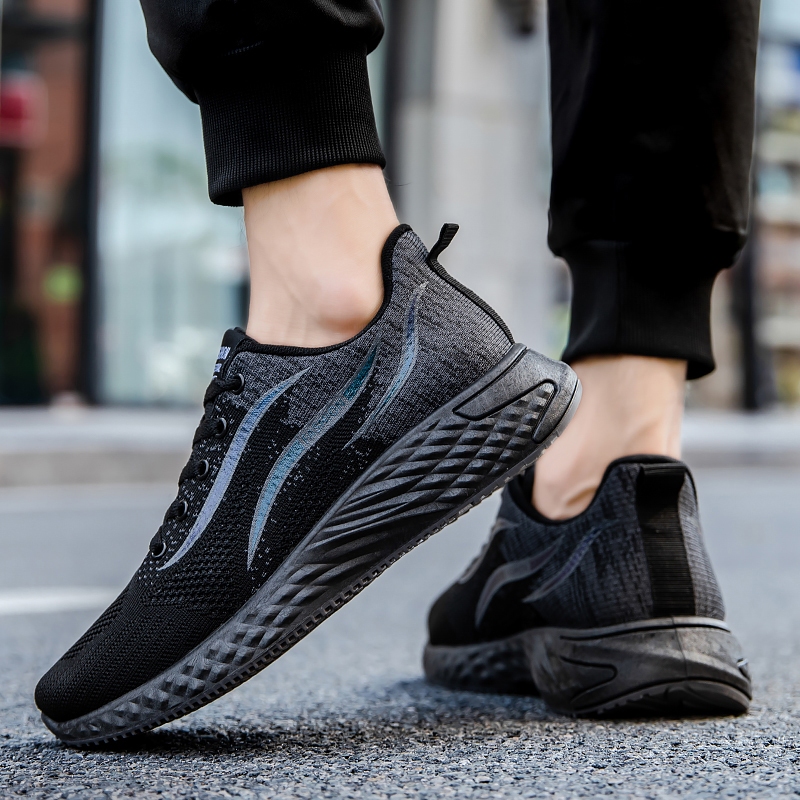 Casual Shoes รองเท้าผู้ชาย รองเท้าแฟชั่น ผ้าFlyknit W93 - รูปที่ 7