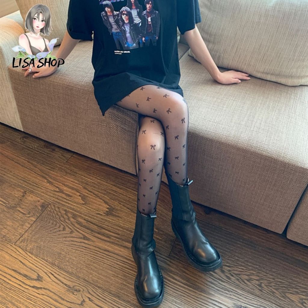 ถุงน่องเนื้อเนียน แต่งลาย ถุงน่องเซ็กซี่ ยืดอย่างดี สวมใส่สบาย พร้อมส่งที่ไทย S39 - รูปที่ 7