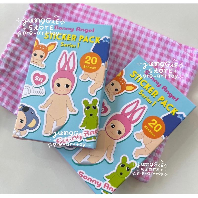 *พร้อมส่ง* Sonny angel sticker pack สติ้กเกอร์กันน้ำ (น้องๆมีถึง 4 ลายนะคะ)