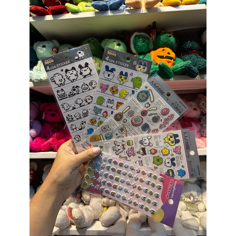 ทามาก็อตจิสติกเกอร์ Tamagotch i made in japan พร้อมส่งในไทย