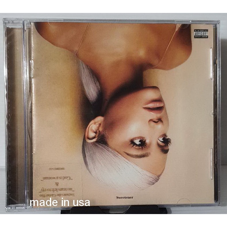 CD Ariana Grande – Sweetener made in usa.มือ1 แผ่นแท้
