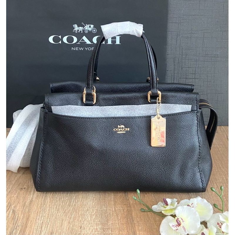 💚แท้💯 พร้อมส่ง💚งาน shop Coach 21346 fulton satchel