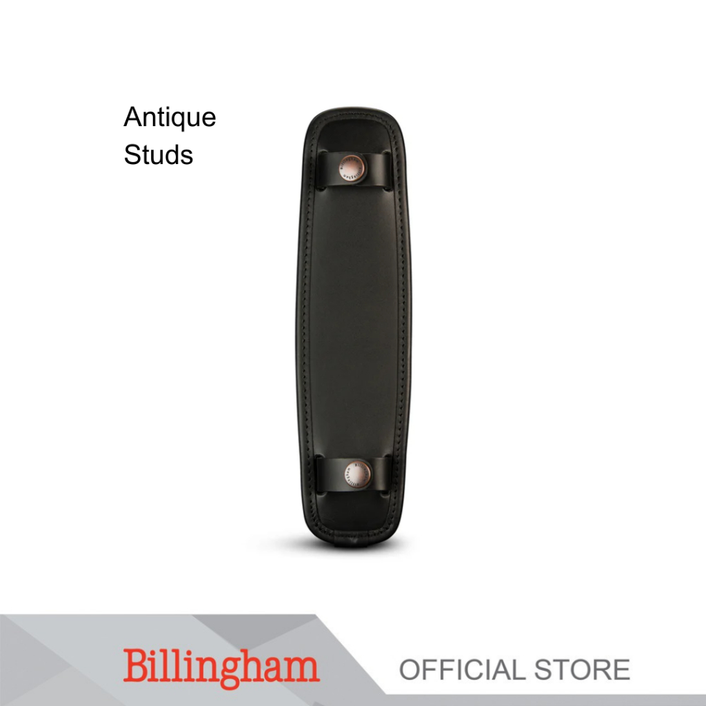 Billingham รุ่น Shoulder Pads SP40 สี Black Leather - แผ่นรองบ่า