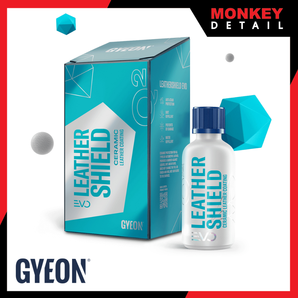 GYEON Q² LEATHER SHIELD น้ำยาเคลือบเซรามิก สำหรับเบาะหนัง กันน้ำ ป้องกันสีหนังซีด