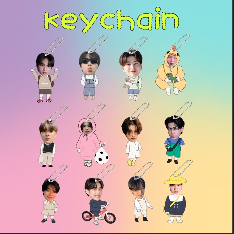 พวงกุญแจ BUS (ชุดเด็กน้อย) ห้ามพลาด ขนาดประมาณ 3x4 cm. 1 เซต ได้ทั้ง 12 ชิ้น ราคา 60 บาท สินค้าพร้อมส่ง