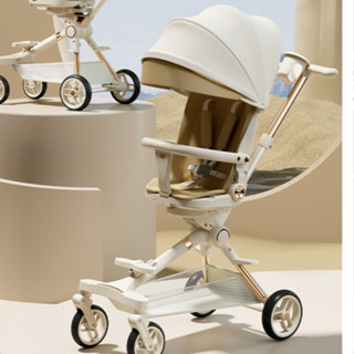 jsshop1212รถเข็นเด็กรุ่นใหม่ล่าสุด4ล้อ หมุนได้ มีที่ใส่ขวดน้…