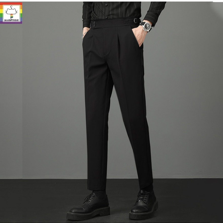 กางเกงสแลคผู้ชายผ้ายืด #973 - รูปที่ 2