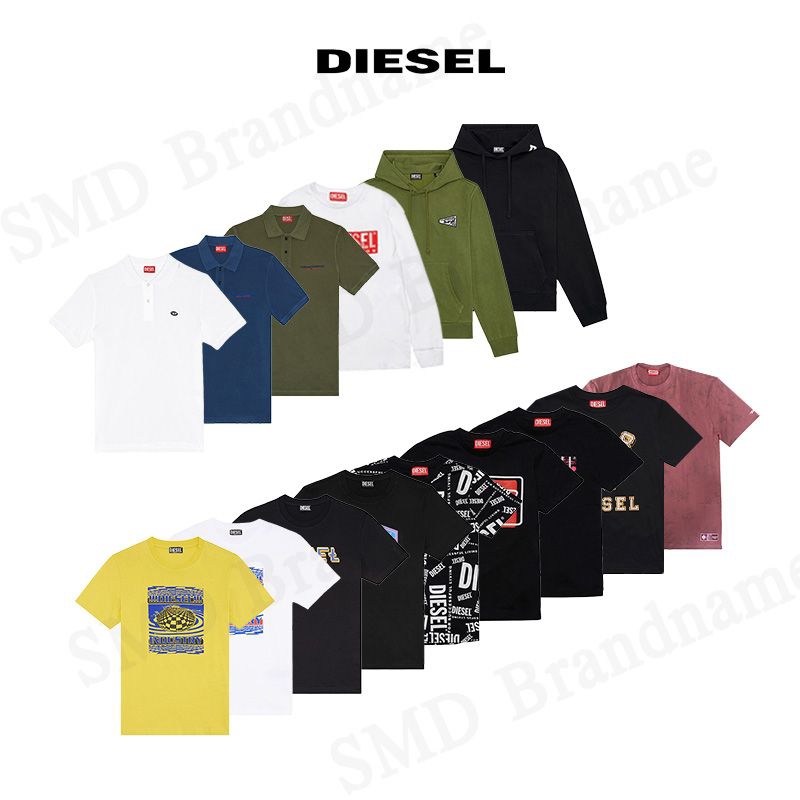 Diesel เสื้อยืด เสื้อโปโล สเวตเตอร์ สินค้าจากชอป แท้ 100%