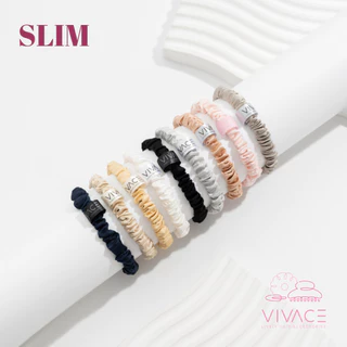 ยางรัดผมผ้าไหม mulberry แท้ 100% pure mulberry silk scrunchie ผมไม่เป็นรอย การันตีด้วยยอดขาย 2000++