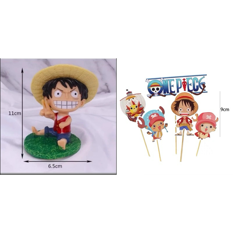 โมเดลลูฟี่ เซตปักวันพีช