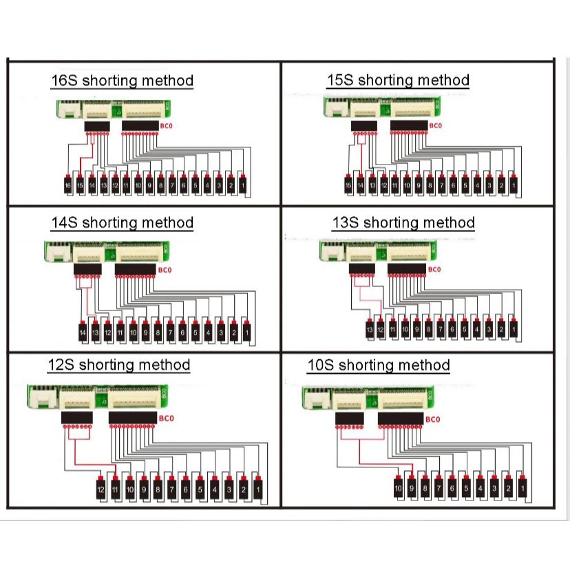 JBD BMS Smart BMS 7-14S, 7-24S,10S-17S, 6-22S ชนิด LiFePO4, NMC, Li-ion  พร้อม Bluetooth NTC มีบาลานช์ในตัว - รูปที่ 4