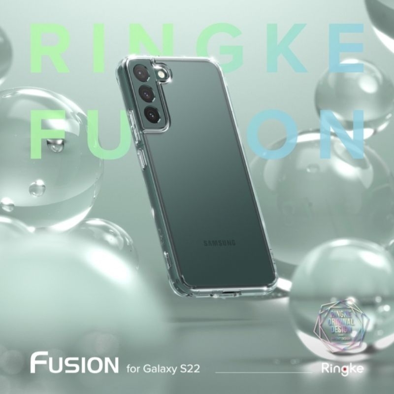 Ringke Fusion เคส Samsung S22 เคสกันกระแทก ขอบยาง TPU กันรอยขีดข่วน ไม่ลื่น [ พร้อมส่งไทย ]