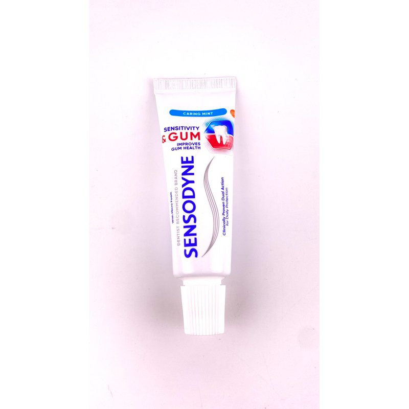 ยาสีฟัน Sensodyne Sensitivity Gum Caring Mint 20 กรัม และ 100 กรัม