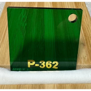 แผ่นอะคริลิค ใส ขาว สีๆใส ความหนา 1-5 มิล ขนาด 30x60 cm มีให้เลือก 27 สี