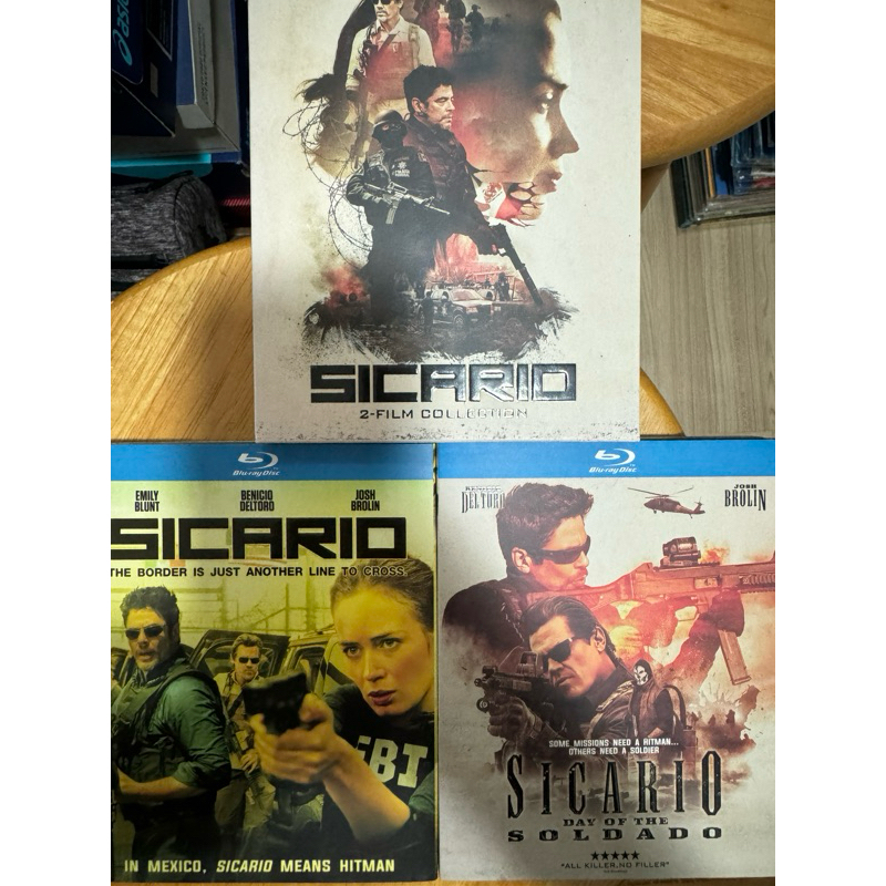 sicario and sicario 2 บลูเรย์แท้ปกสวม ซับเสียงไทย