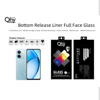 ฟิล์มกระจก 5D เต็มจอ For OPPO A3X TEMPERED GLASS