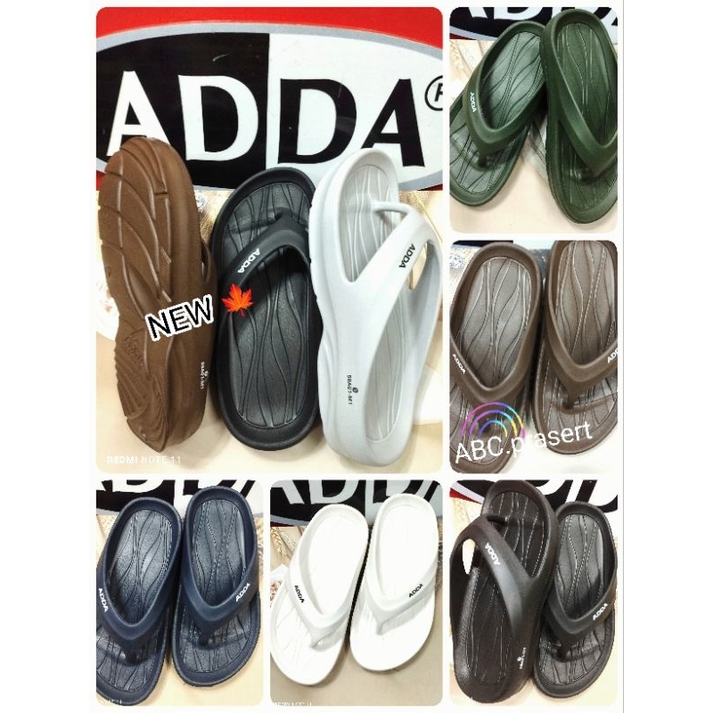 ADDA,59A01,รองเท้าแตะ,หนีบชาย,พื้นหนา,อึด,ทน,นุ่ม