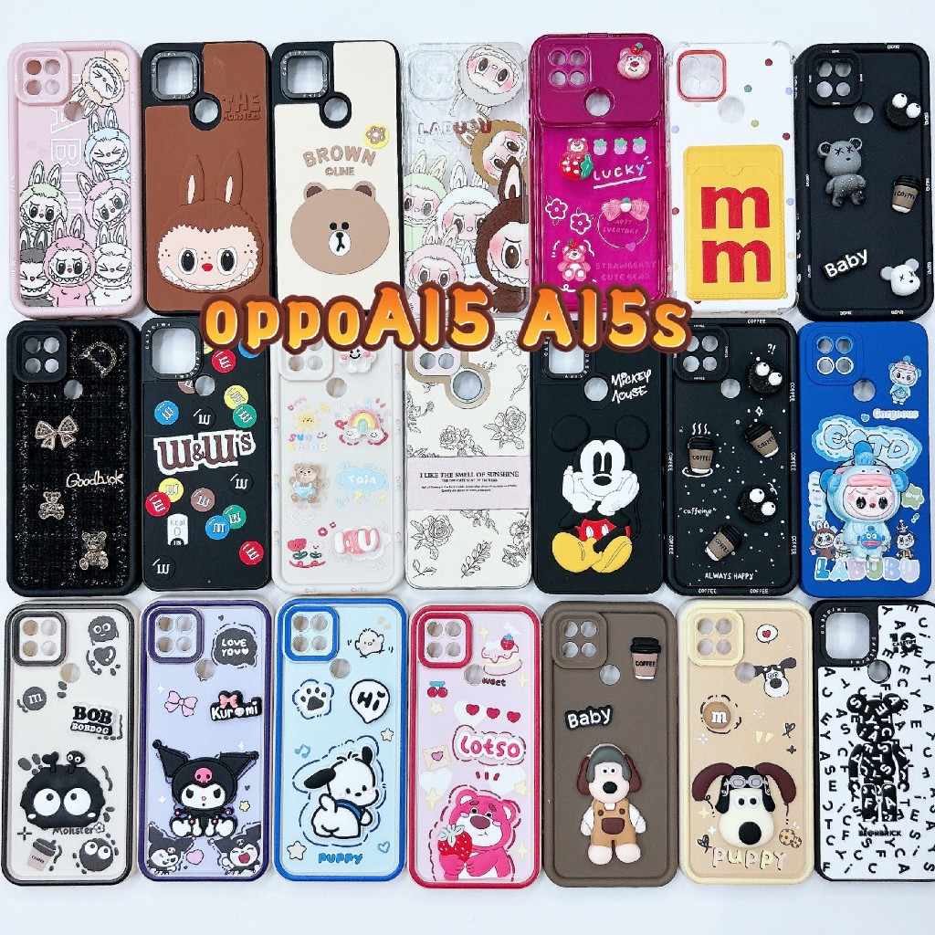 เคสการ์ตูนน่ารักสำรับ OPPO A15 เคสออปโป้ OPPOA15 เคสออปโป้A15 A15S ออปโป้A15S A35 OPPOA35 ออปโป้A35