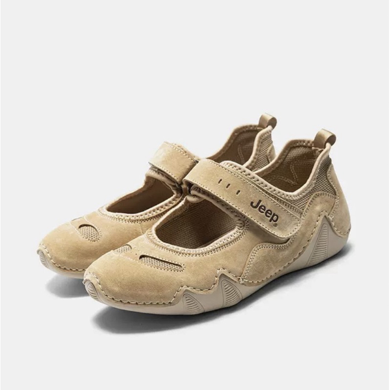 (ใส่โค้ทลดเพิ่ม30%)(Pre order)Jeep x The spirit of adventure Marry jane shoe