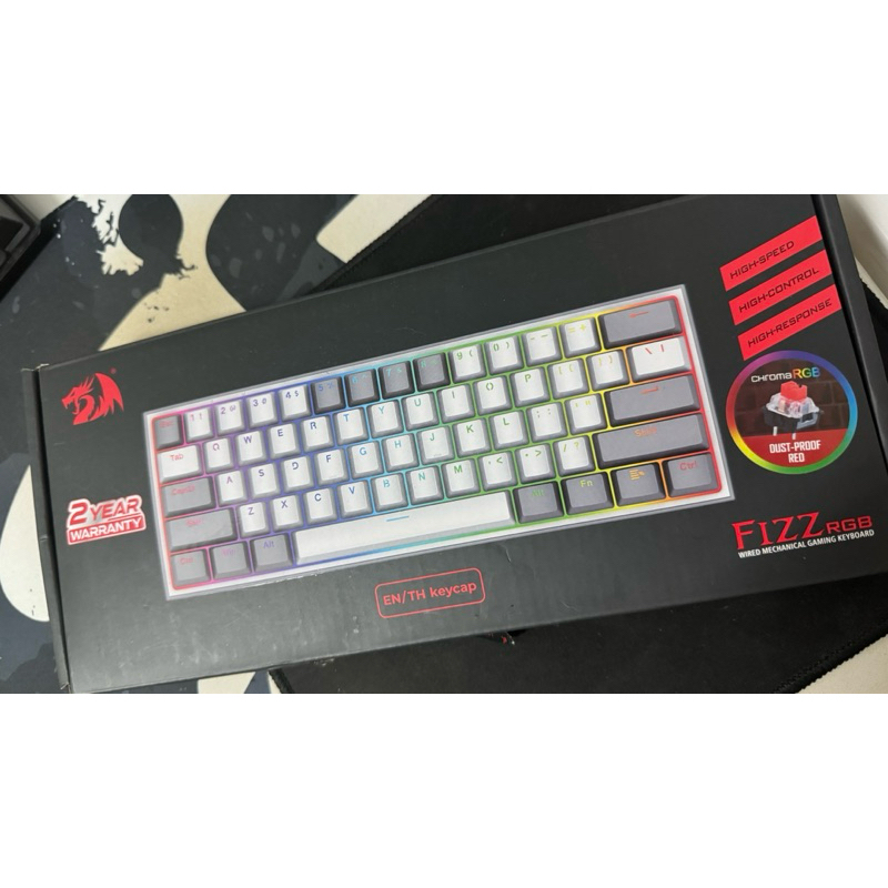 Keyboard Redragon RDK617 G/K FIZZ RED-SW