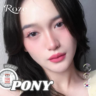 🔥คอนแทคเลนส์ Hydrogel✨ขนาดบิ๊กอาย✨ Pony (Rozelens)