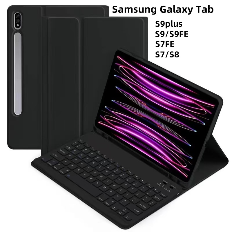 [แป้นพิมพ์ไทย] เคสคีย์บอร์ด keyboard เคส Samsung Galaxy Tab S9 FE Plus S9 FE S9 S8 S7 FE S9 Plus cas