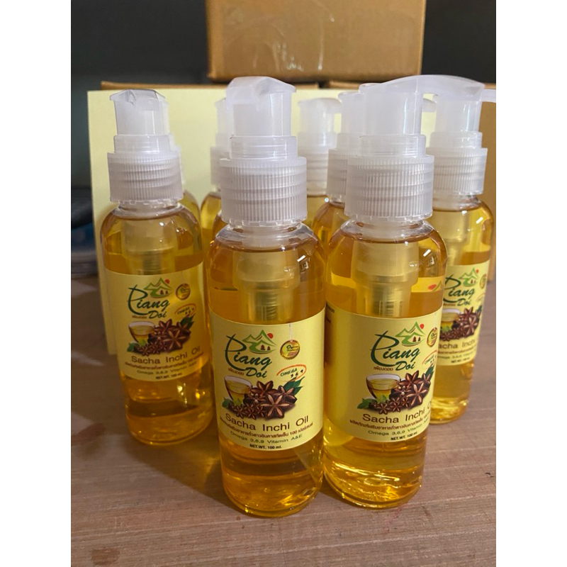 น้ำมันดาวอินคาสกัดเย็น 100 ml(พิเศษ! แถมชาอินคา)