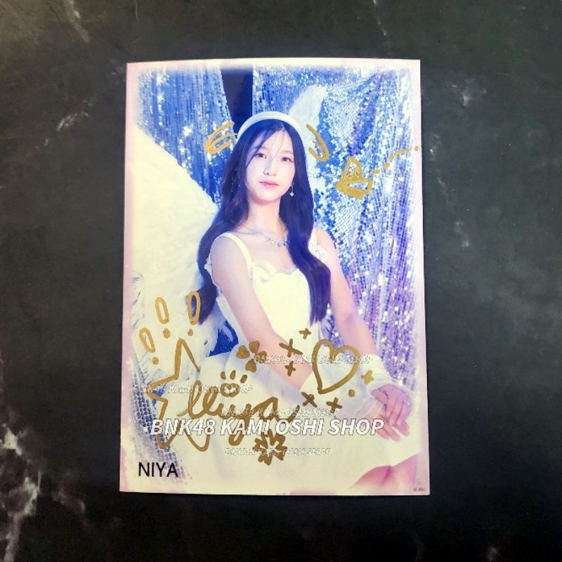 SSR นีญ่า Voices of BNK48 Photoset ลายเซ็น Niya
