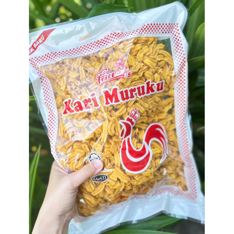 ขนมขาไก่มาเลย์ kari maruku แบบเกรียว แบบแบน