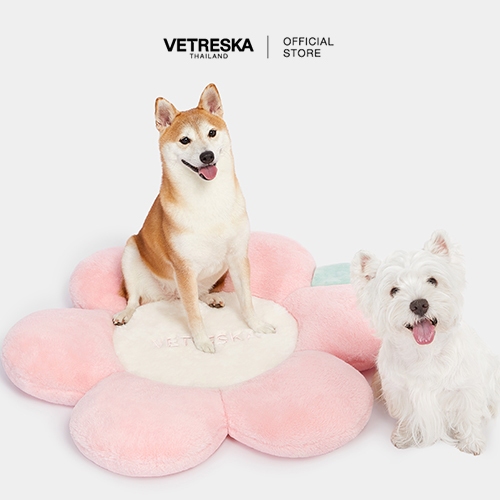[สินค้าพร้อมส่ง] VETRESKA ที่นอน เบาะ สำหรับสัตว์เลี้ยง Flora Pet Bed [VPFLOR0001]
