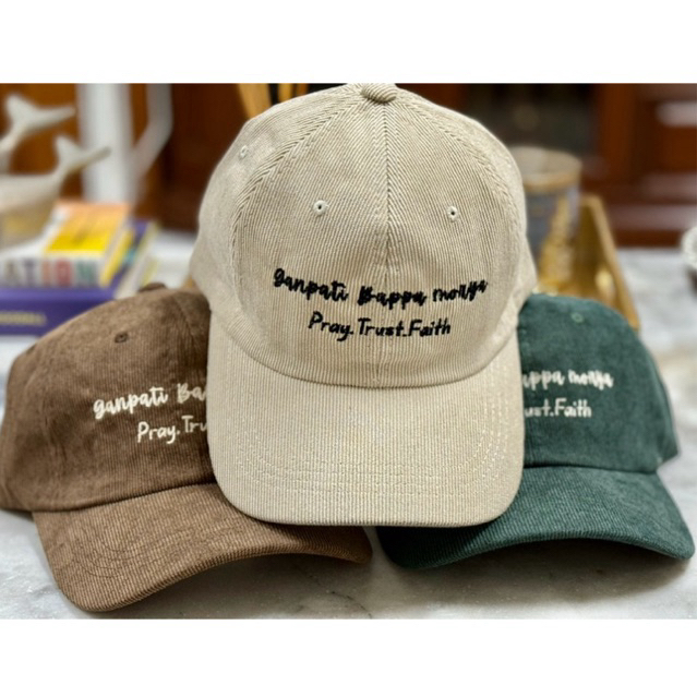 หมวก Ganpati Bappa Morya.Pray trust Faith