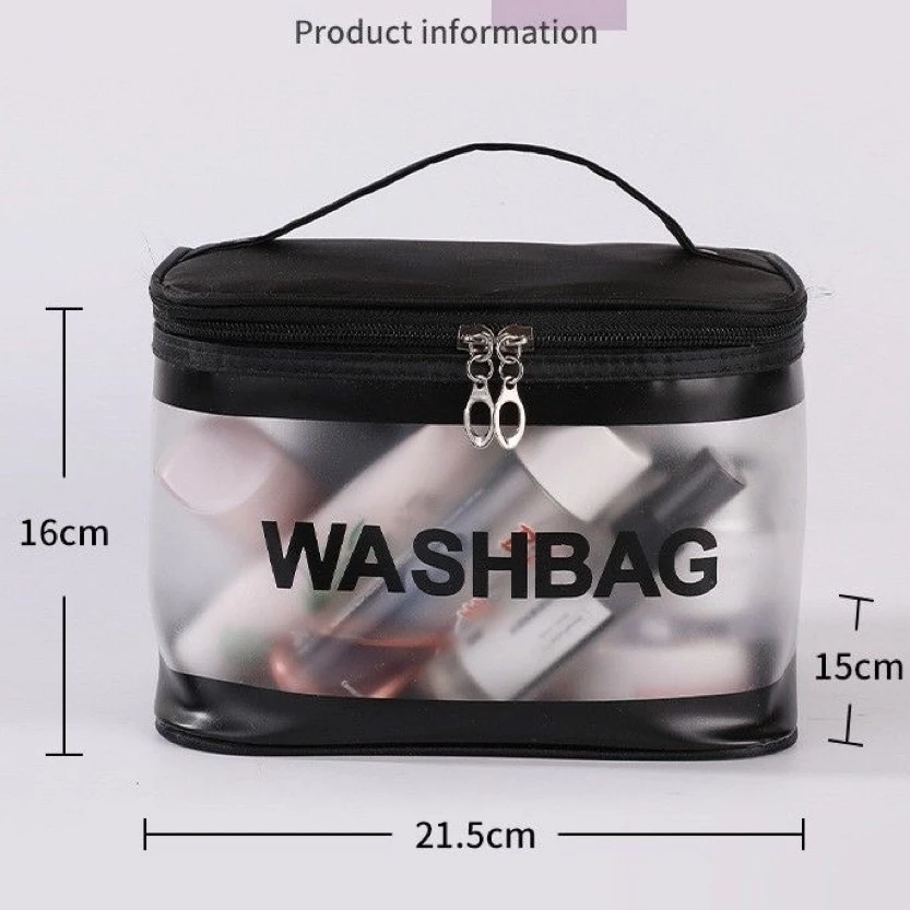 กระเป๋ากันน้ำ(GC-151)จัดระเบียบ เก็บเครื่องสำอางค์ PVCอย่างดี(GC-152)(GC-153) thumbnail 4