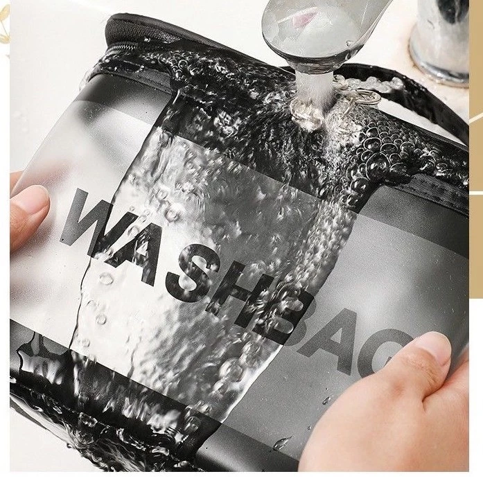 กระเป๋ากันน้ำ(GC-151)จัดระเบียบ เก็บเครื่องสำอางค์ PVCอย่างดี(GC-152)(GC-153) thumbnail 9