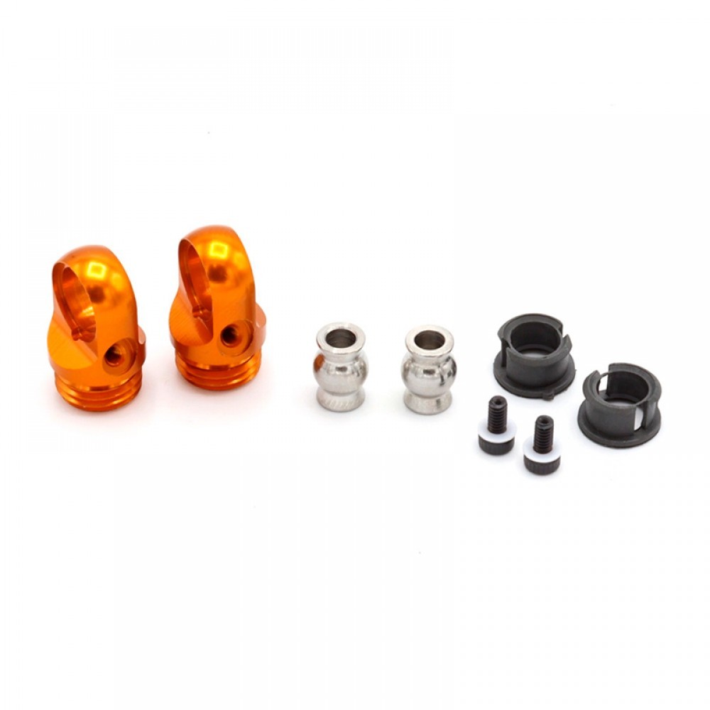 Vanquish S8E Machined Aluminum Shock Cap Set  1ชุดมี2ชิ้น
