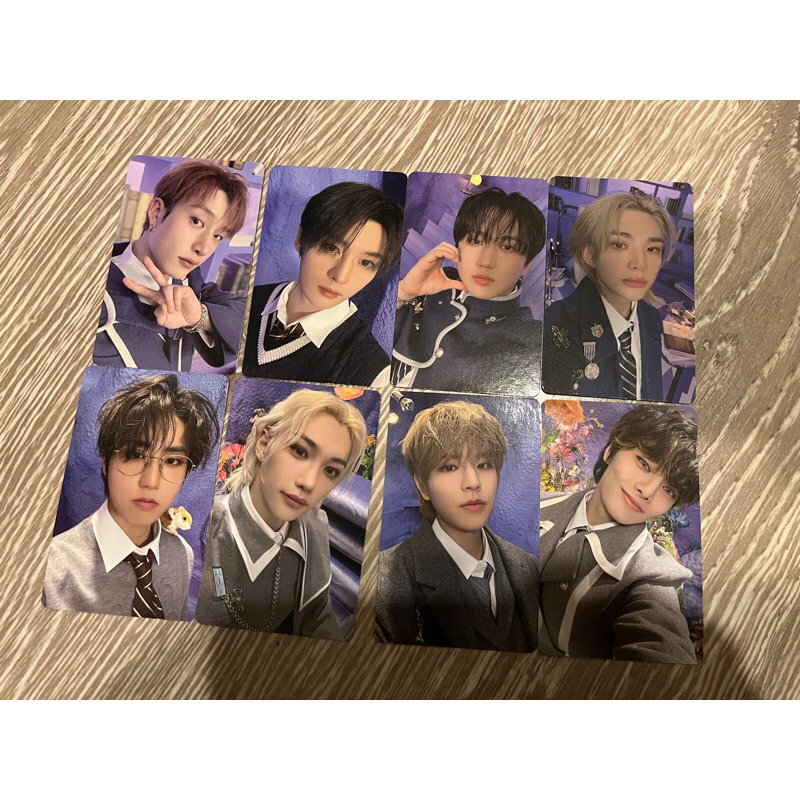Photocard การ์ดช็อป JYP Shop magic school แยก / เซ็ต 8 ใบ