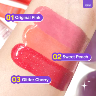 DEESAY : ลิปรีแพร์ สีชมพู สีชมพูอมพีช สีกลิตเตอร์เชอร์รี่ Lip Repair Serum ลิปดีเซ้ย์ 8ml