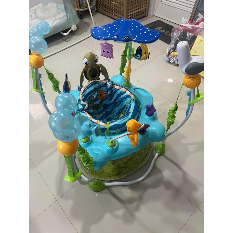 Bright Starts FINDING NEMO Sea of Activities Jumper ของแท้ มือ2