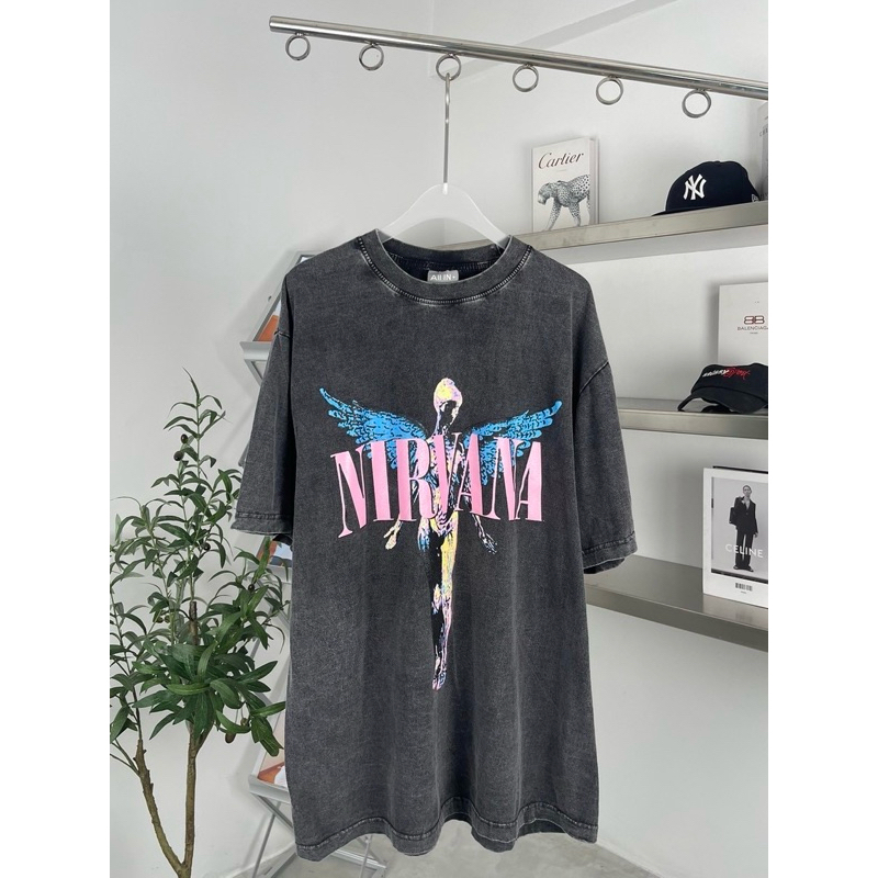 เสื้อยืดโอเวอร์ไซส์ งานผ้าฟอกวินเทจ No.71
