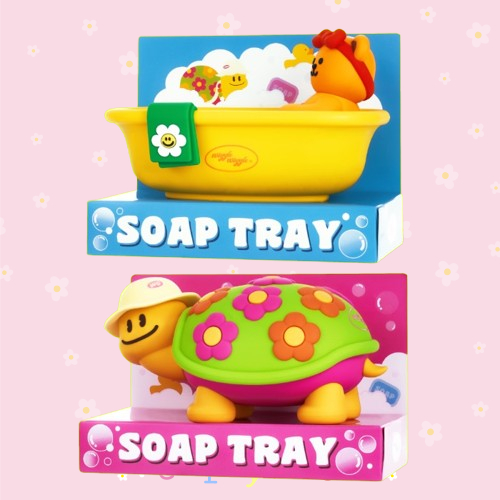( พร้อมส่ง ) Wiggle Wiggle Soap Tray แท่นวางสบู่ และวางของอเนกประสงค์