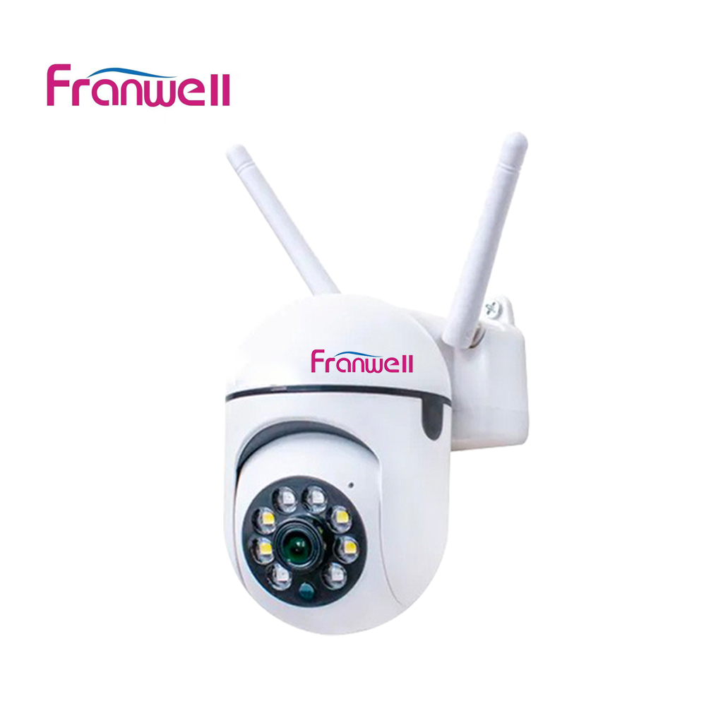กล้องวงจรปิด Franwell Y33 กล้อง PTZ กลางแจ้งการติดตามตรวจจับร่างกายมนุษย์ HD ไนท์วิชั่น กล้องไร้สายกันน้ำกันฝนกันลม