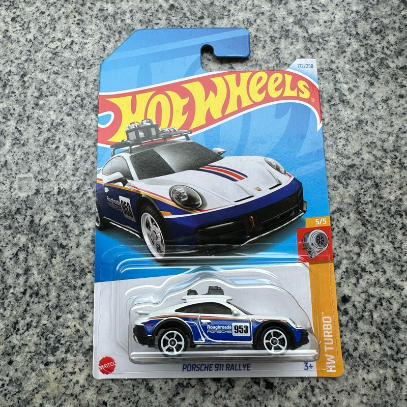 รถเหล็ก Hotwheels Porsche 911 Rallye